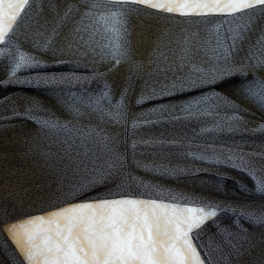 ATHLETA Women’s Pull On Delancey Gray Polyester Herringbone Tight w/pockets - M - Picture 13 of 14